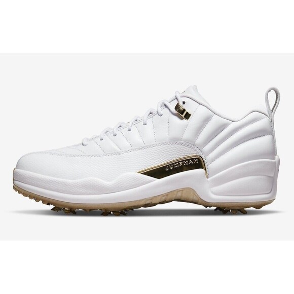 Size 10 Nike Air Jordan 12 XII Golf Shoes 2022 Masters Edition DM0106-117 - Picture 2 of 8